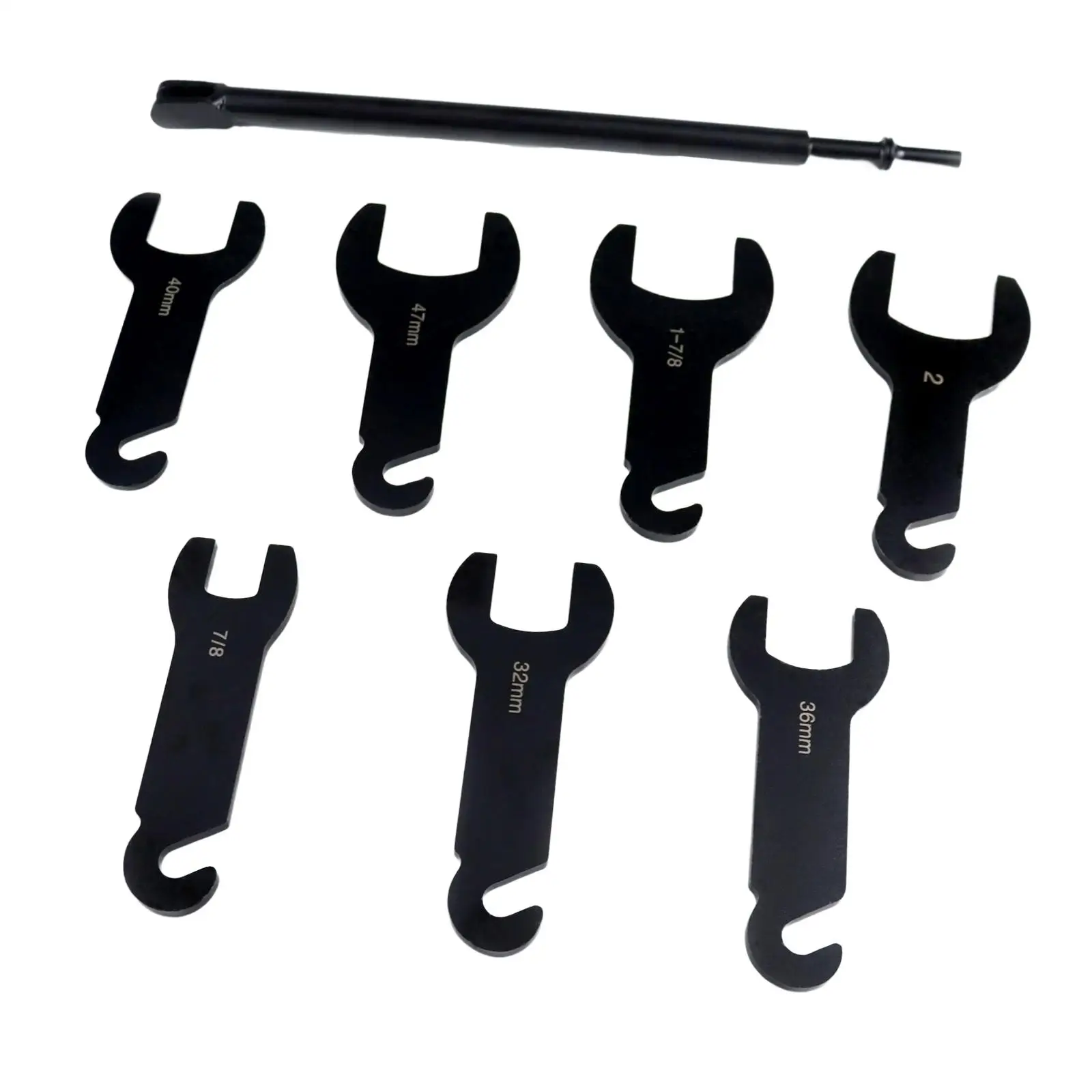8Pcs Pneumatic Fan Clutch Wrench Set 43300 Car Disassembly Tool Easily Removes and Installs Solid for Jeep Cars Vehicles