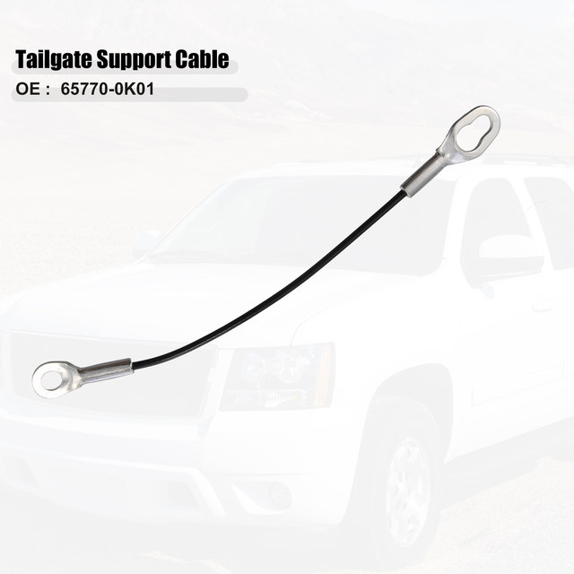 Sangles De Retenue Hayon Pour VW Amarok – Lot De 2, Fixation à Nœud | Compatible à Partir De 2010, Remplace 2H5829491