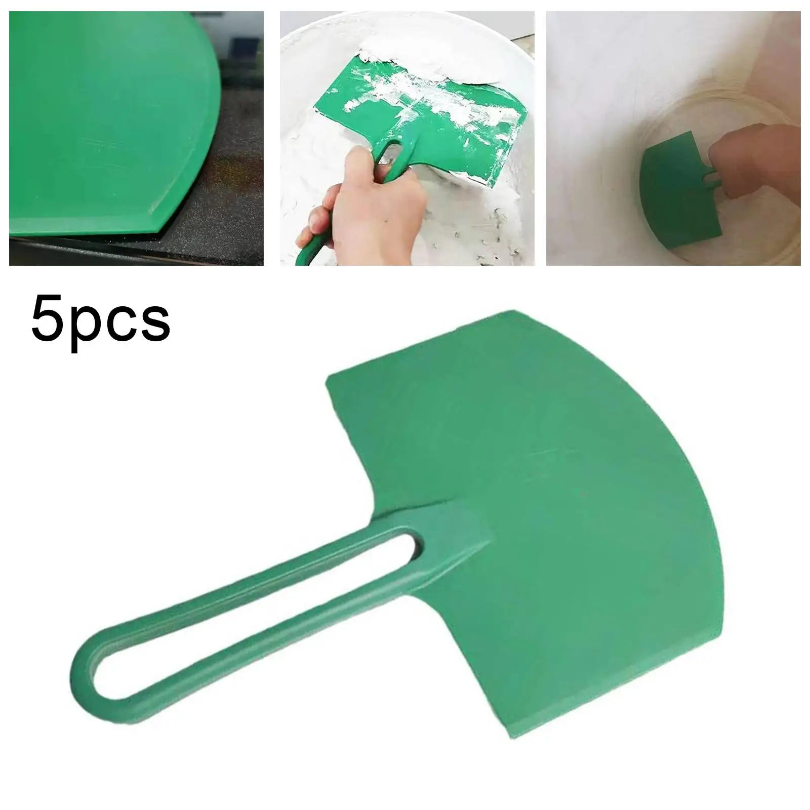 Flexible Plastic Paint Scrapers Knife Spreader Spackle Scrapers for Repairing Wall Wall Painting Home Improvement