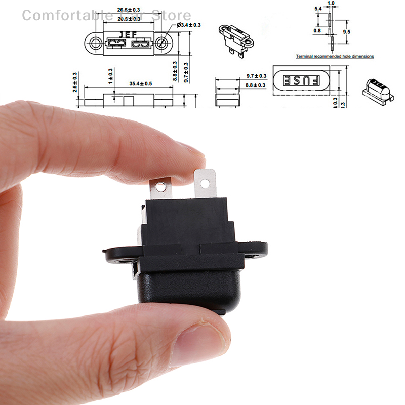 Hochwertige 5pc 2 pins Auto Auto Halter Draht Sicherungen Halter Inline Standard Blade Sicherung Großhandel – Detail 15