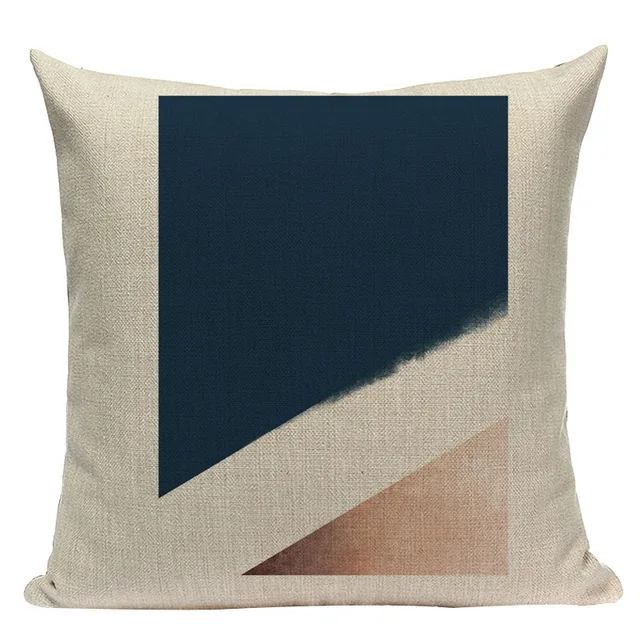 Geometric-Black-Blue-Cushion-C