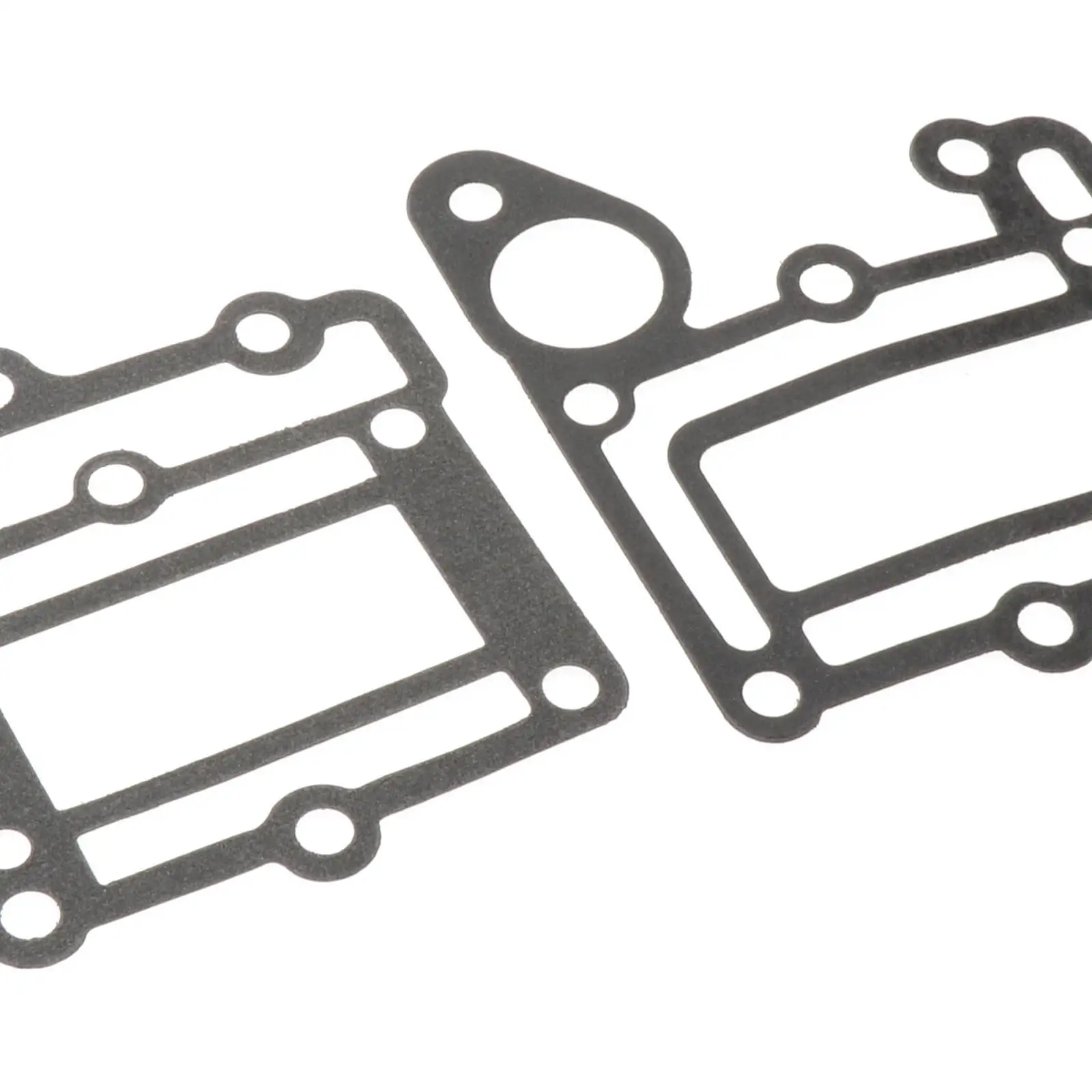 2x Exhaust Jacket Gasket Kit 6E0-41112-A0 6E0-41114-A0 Exhaust Inner Cover Gasket Fits for 2T 4HP 6E0 Model Outboard Motors