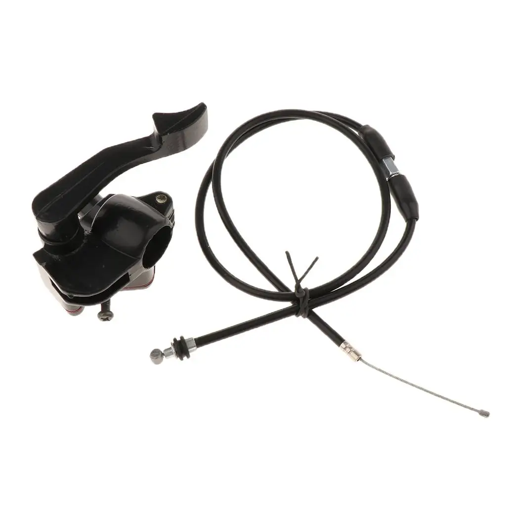 Universal 7/8 inch Thumb Throttle Cable Control Assembly for 50cc.