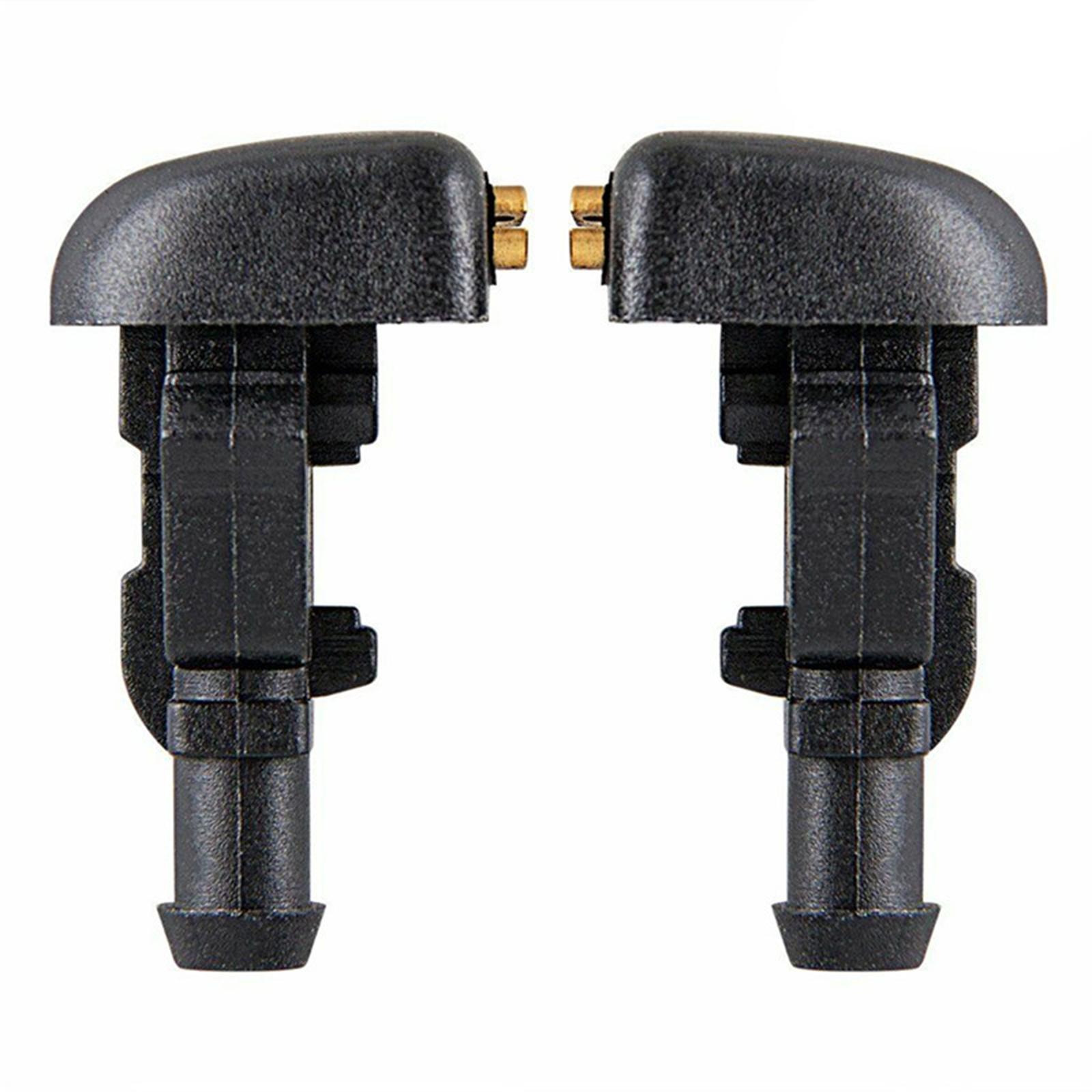 2 Pieces Windshield Washer Nozzle Easy Installation 3W7Z17603AA Windshield