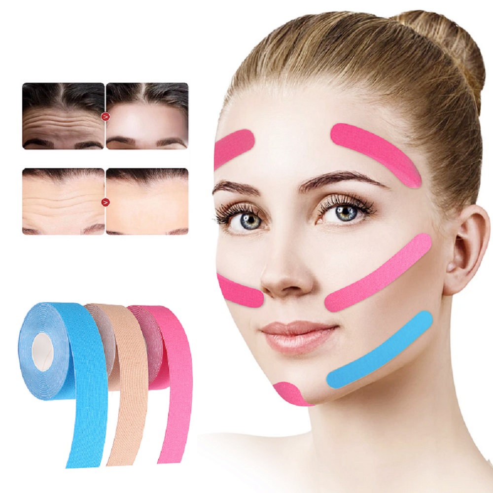 Best of 2.5CM*5M Kinesiology Tape For Face V Line Neck Eyes Lifting Wrinkle Remover Sticker Tape Facial Skin Care Tool Elastic Bandage Reviews & Tips