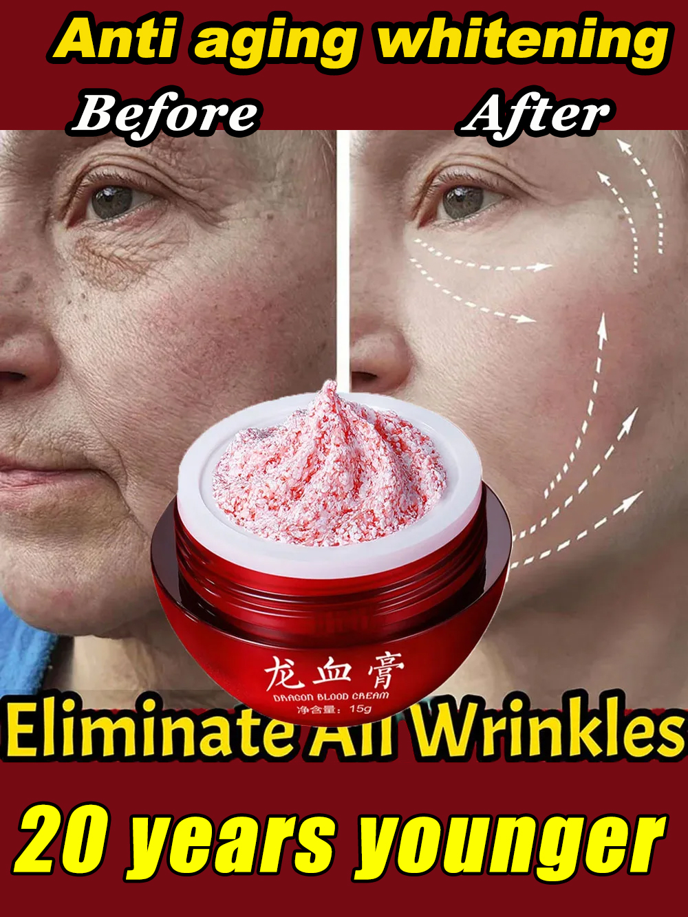 Best of Placenta Essence Dragon's Blood Face Cream Wrinkle Remover Lifting Firming Anti-aging Whitening Repair SkinCare Beauty Cosmetics Reviews & Tips