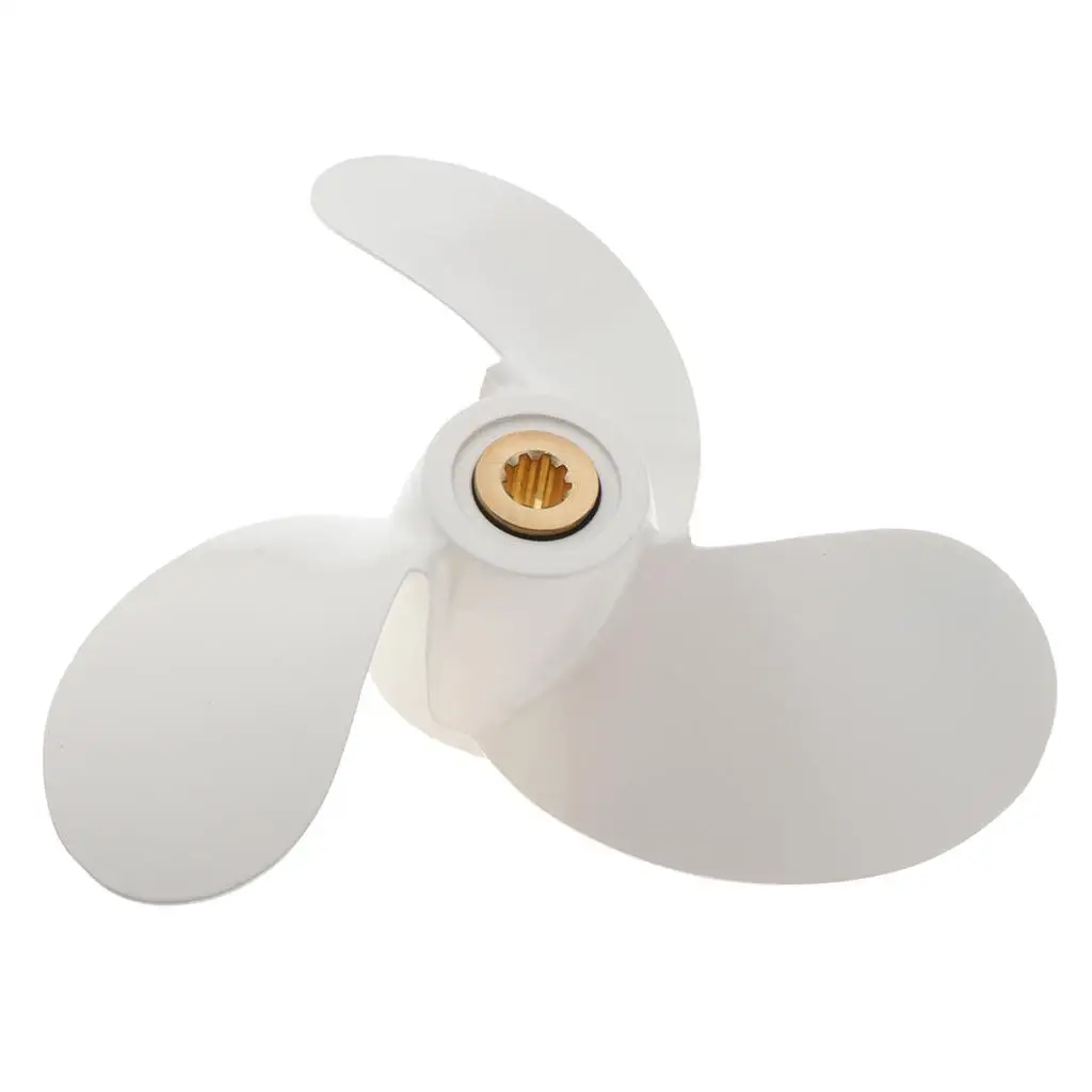 Marine Propeller 2.5 HP 115mm White for 7 1/4 x 6 BS