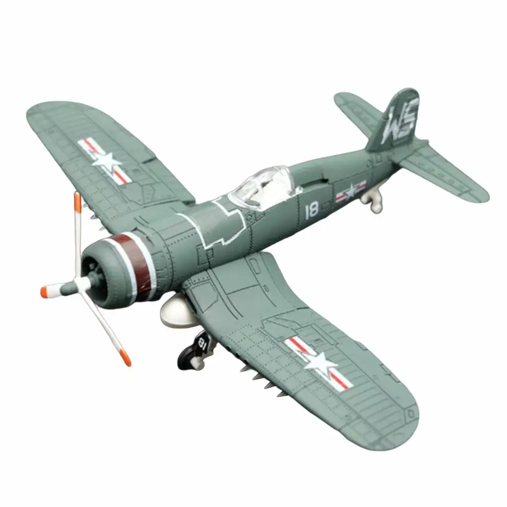 1:48 Scale F4U Assembled Model Kit Airplane Aircraft Plane Model Office