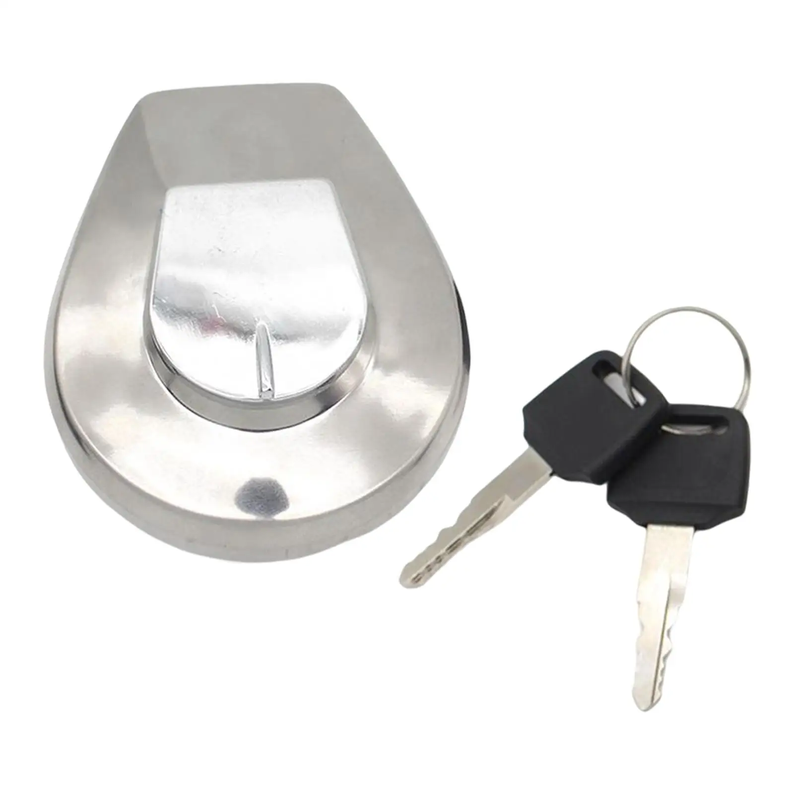 Oil Fuel Tank Gas Cap Cover with 2 Keys for Vf750C GL1500CD