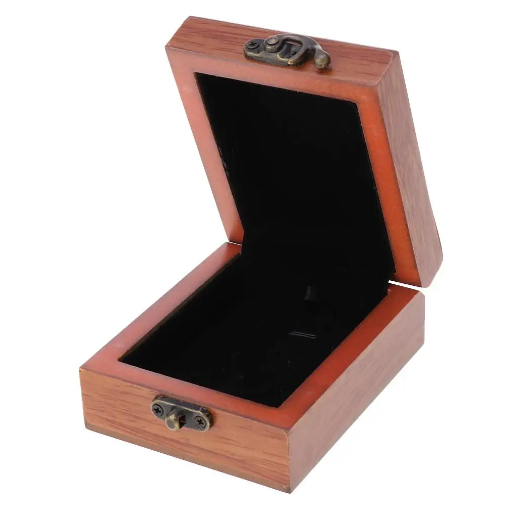 Vintage Style Wooden Jewelry Organizer Box Trinket Case Chest