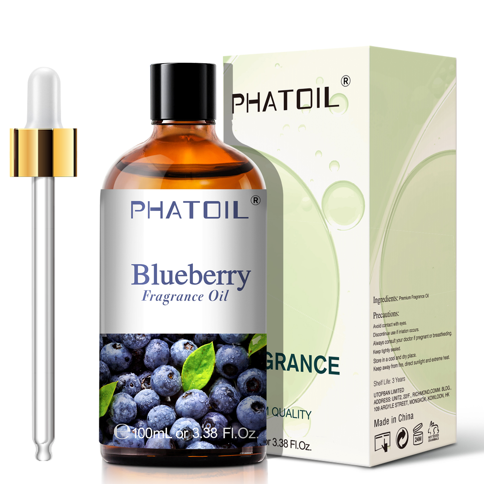 Best of Phatoil 100ml Blueberry Fragrance Oils Coconut Vanilla Green Apple Mango Cranberry Strawberry Grape Guava Cherry Esssential Oils Reviews & Tips