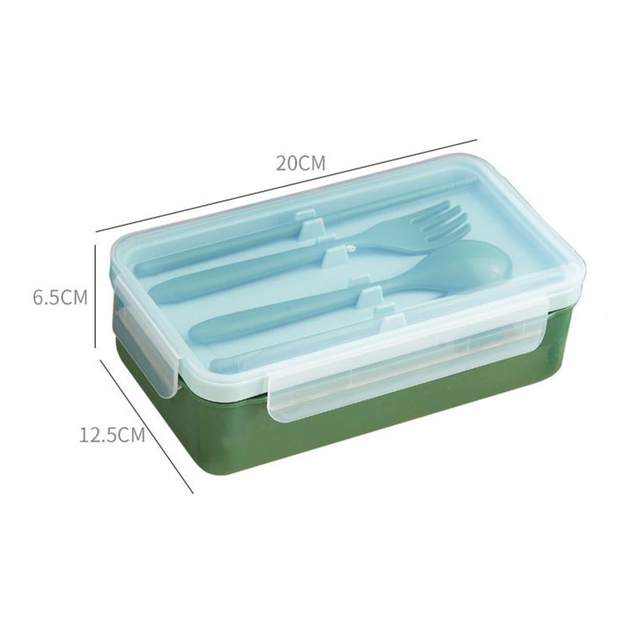 1 Set Lunch Container scomparti separati di alta qualità Bento Case 3  colori porta alimenti forniture per la casa - AliExpress