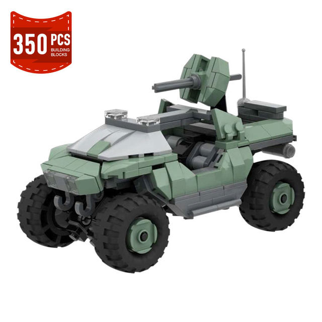 MOC-Military Series Rifle Building Blocks Set for Halos, Assault