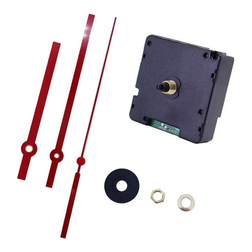 HD1688-14DCF DIY Wall Clock Movement Mechanisms Battery Powered Parts Replacement with 3 Long 