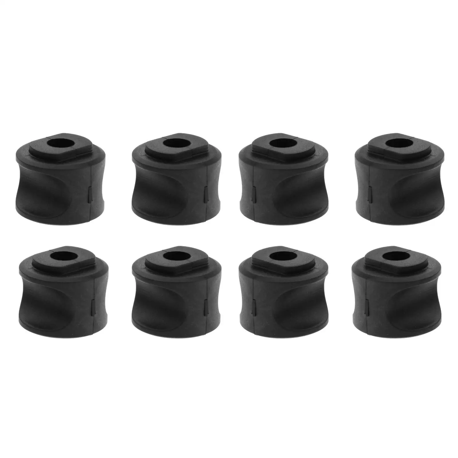 8 Pieces Black Rear Stabilizer Support Bushing for 97 05 Sportsman 500