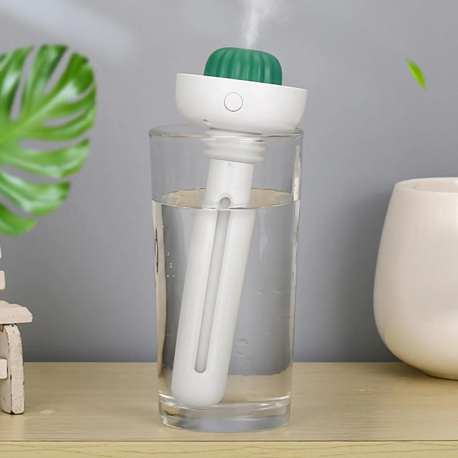 Portable Humidifier, Low Noise Cool Mist Travel Personal for Bedroom Desktop