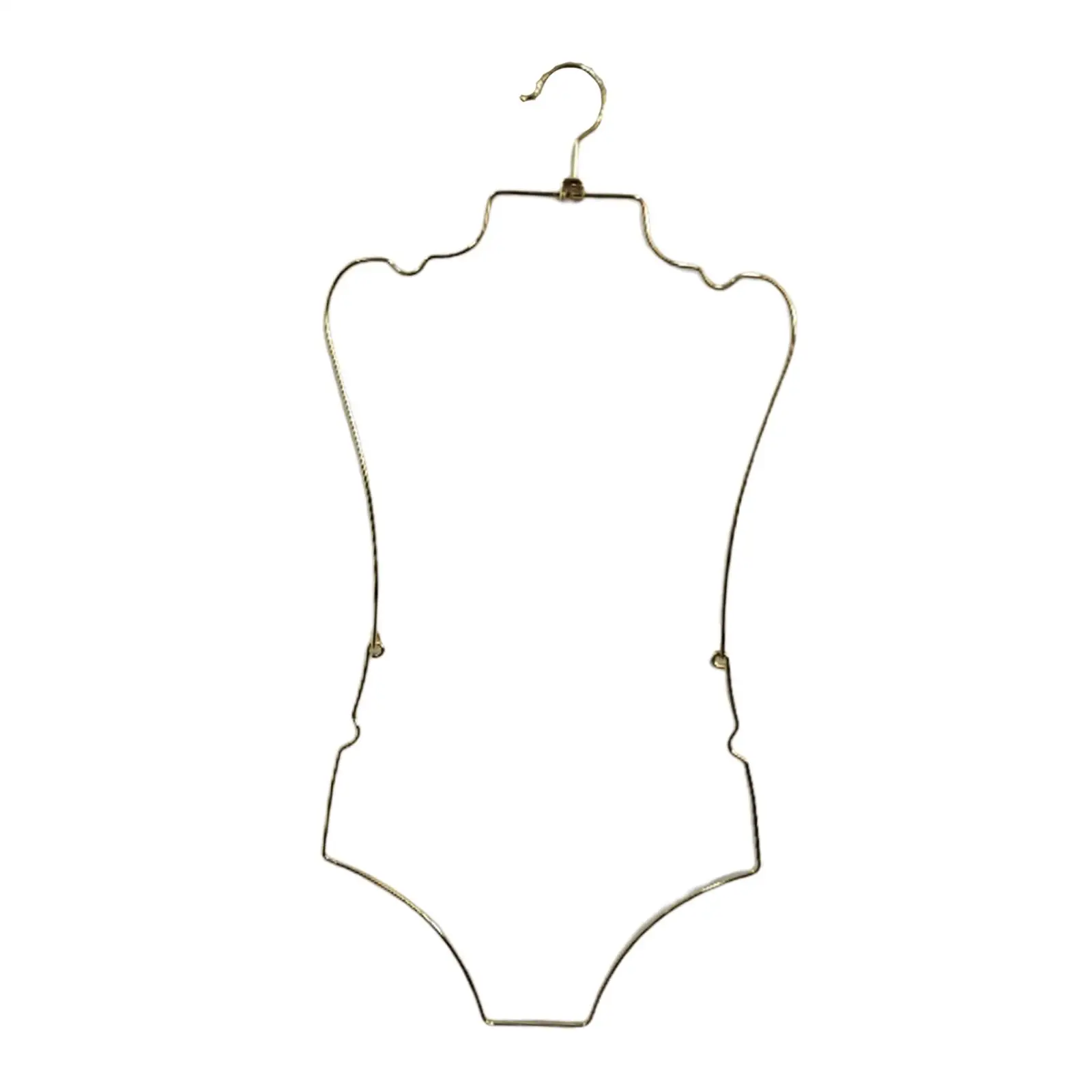 Swimsuit Display Hanger Durable Bathing Suit Hanger Body Shape Lingerie Hanger Bikini Hanger for Wardrobe Show Window Boutiques