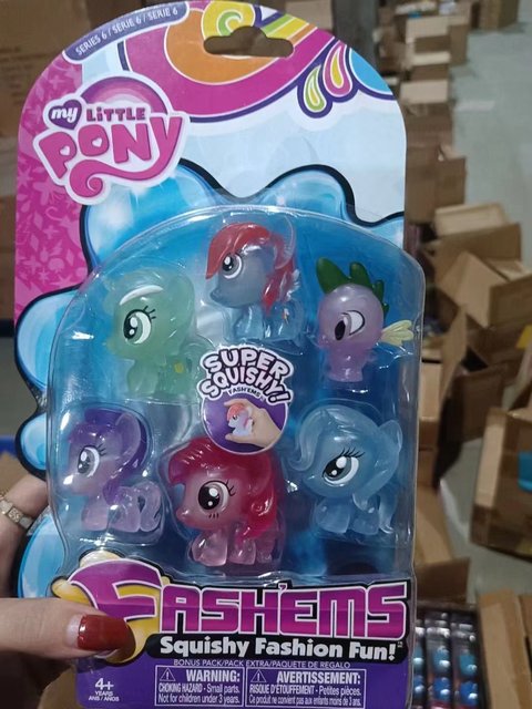 HASBRO My Little Pony Ponyville Mini Pinkie Pie Rainbow Dash Sweetie Belle  Starsong FIGURE Toy Gift