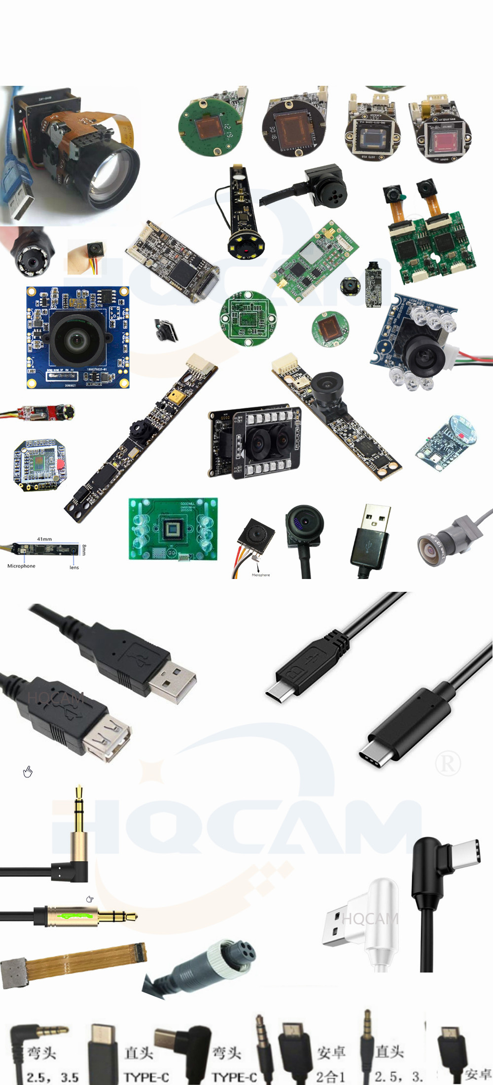 4K 8MP 5MP 1080P IMX179 Full HD USB Camera Module MJPEG 30fps High Speed Mini CCTV Linux UVC Android Webcam Surveillance Camera