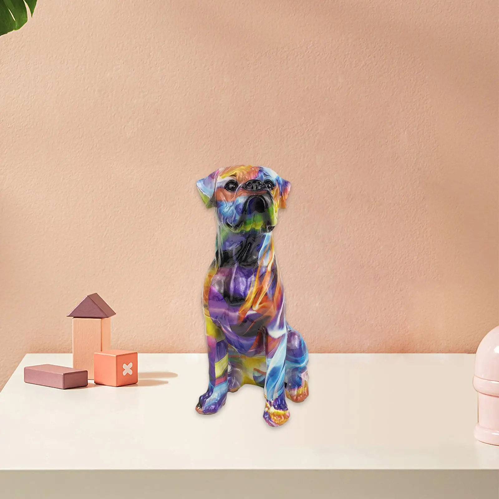 Statue Modern Colorful Figurine for Bedroom Home Living Room