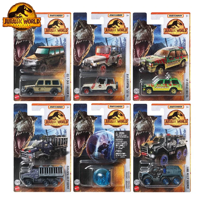 Hot Wheels Jurassic World Toy Car | Mattel Jurassic World Dinosaurs -  Original 1/64 - Aliexpress