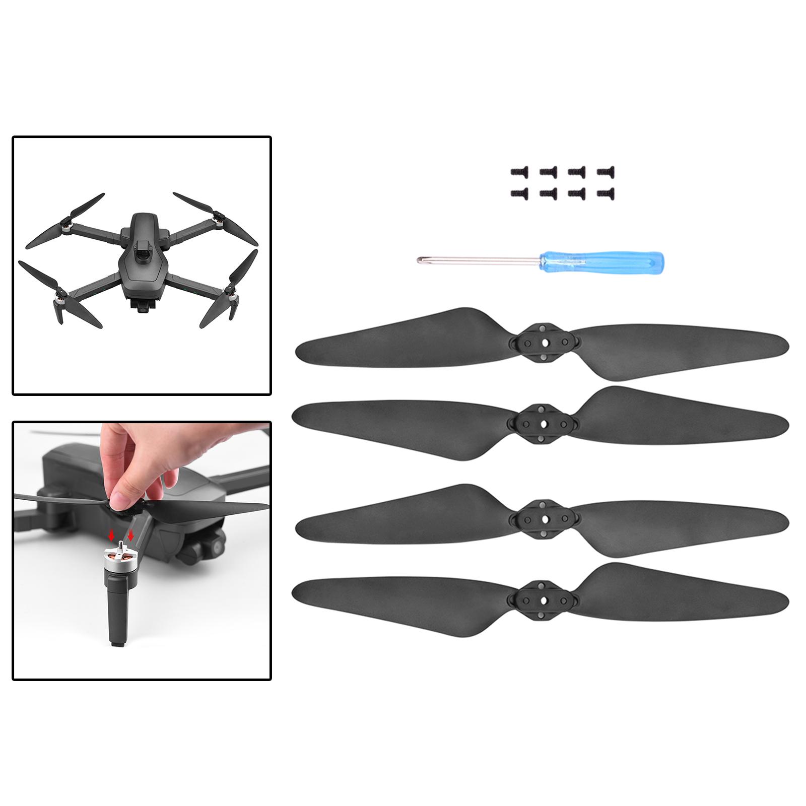 Replacement Propellers Paddle, Low Noise Well Balanced Lightweight Props for Beast3 SG906 Max RC drones