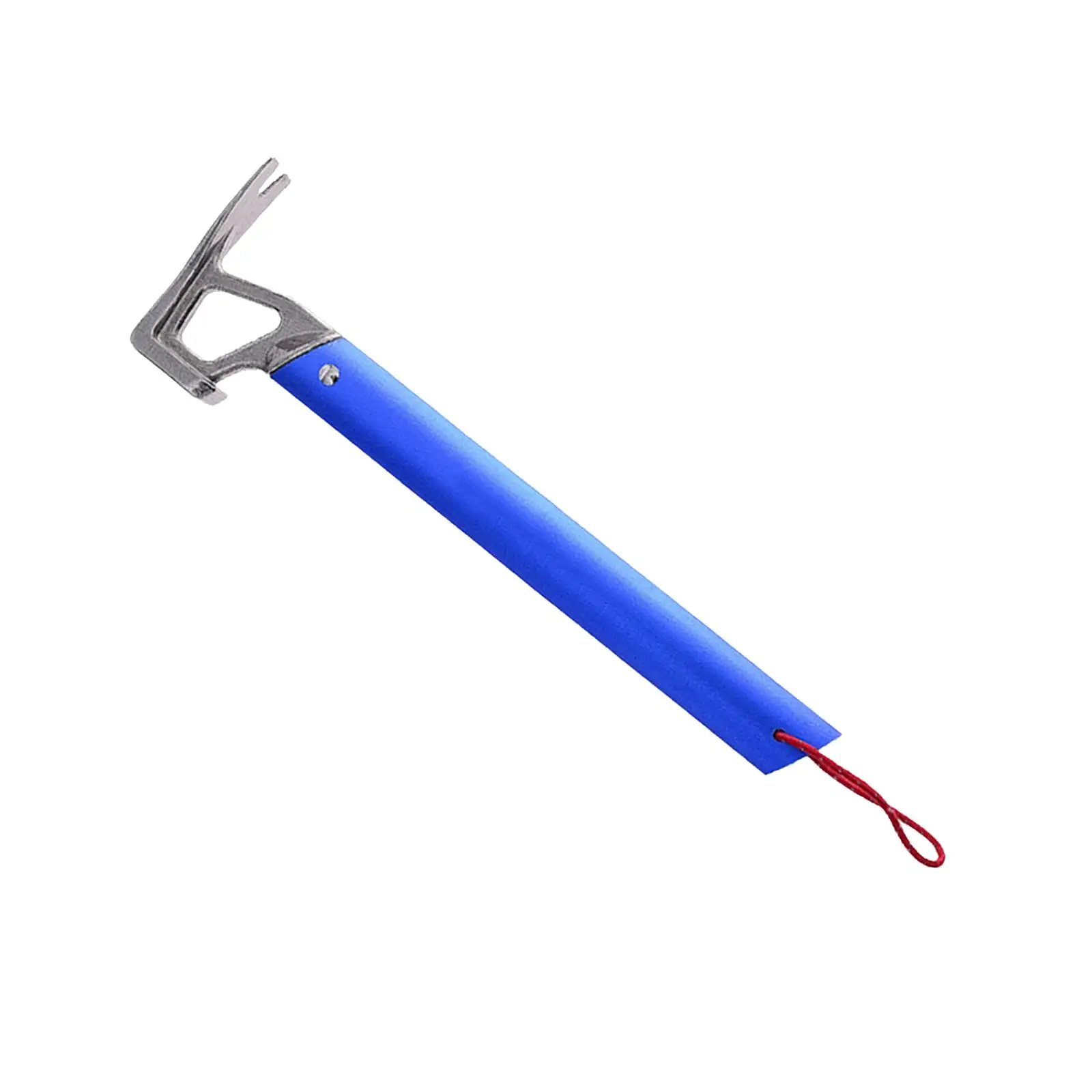 Tent Mallet Extractor Tent Peg Extractor Puller Portable Heavy Duty with Hook Tent Stake Hammer for Gardening Hunting Outdoor