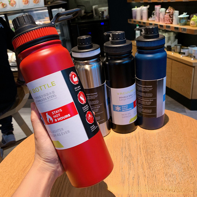 Thermos Cup Keep Hot Cold 12 Hours 1100ml 850ml Travel Car Stainless Steel  Thermal Water Bottle Vacuum Bottle Large Capacity - Vacuum Flasks &  Thermoses - AliExpress