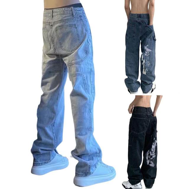 Multi-Panel Baggy Denim Jeans | Hype Streetwear - RADPRESENT