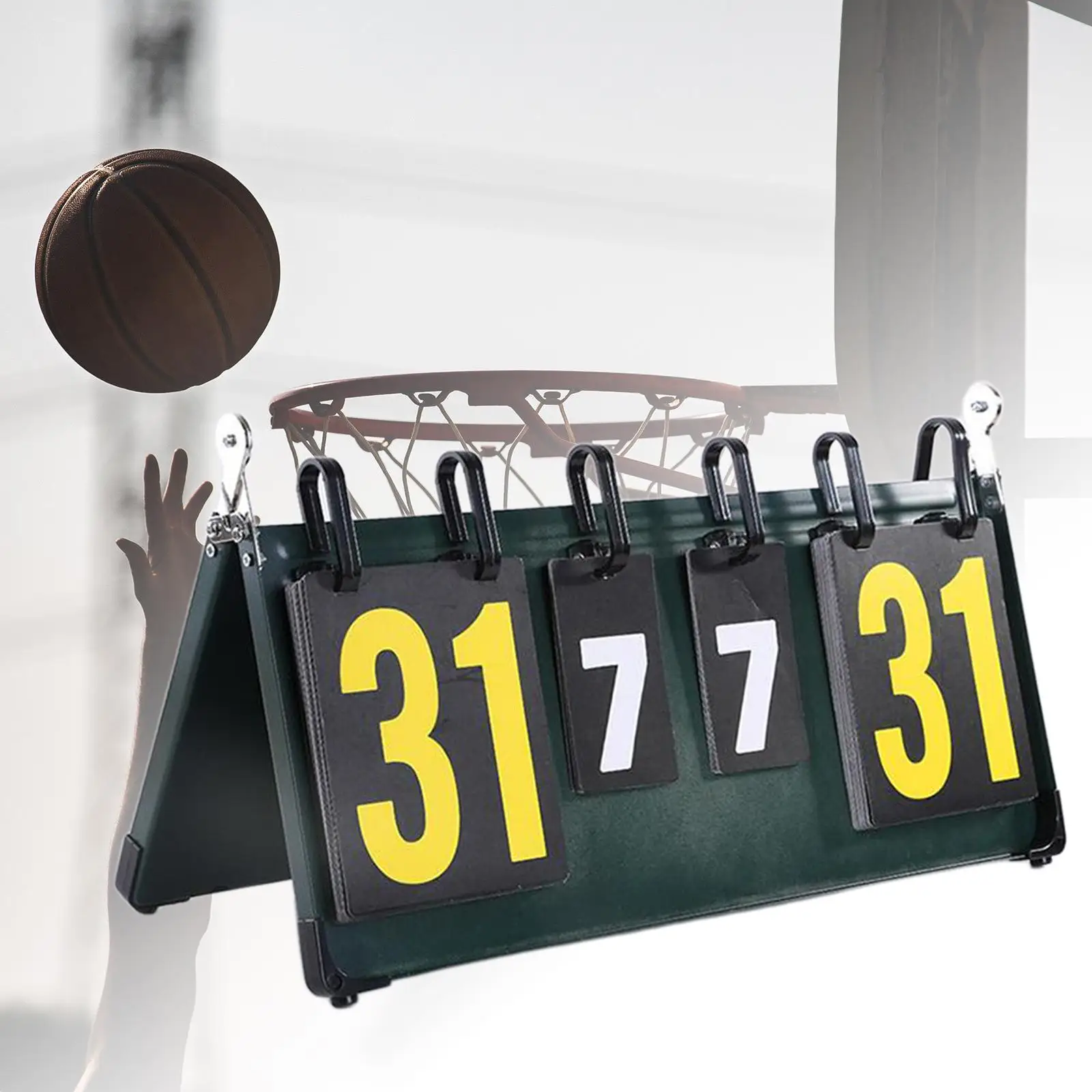 Score Keeper Scorekeeper Table Top Scoreboard for Basketball Games