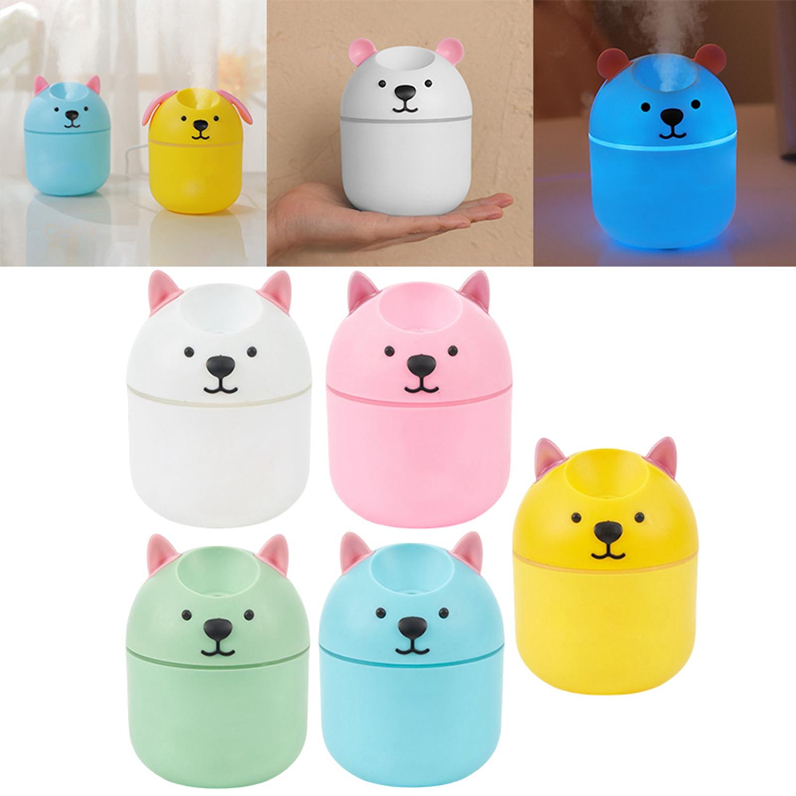 Portable Mist Humidifier Aromatherapy Aroma Oil Diffuser Ultrasonic Atomizer 240ml for Car Home Office Baby Room Desk