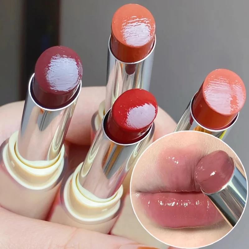 Best of Jelly Mirror Lipstick 8 Color Plumping Long Lasting Non-stick Cup Moisturizing Crystal Lip Tint Water Light Lips Makeup Cosmetic Reviews & Tips