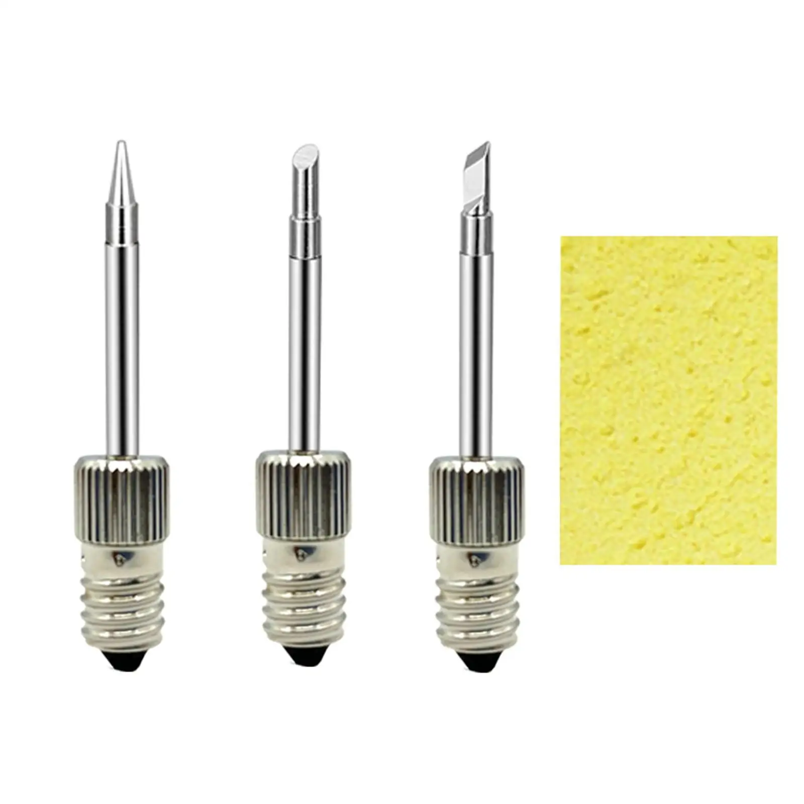 3 Pieces Soldering Tips Welding Soldering Tips for E10 Interface Soldering