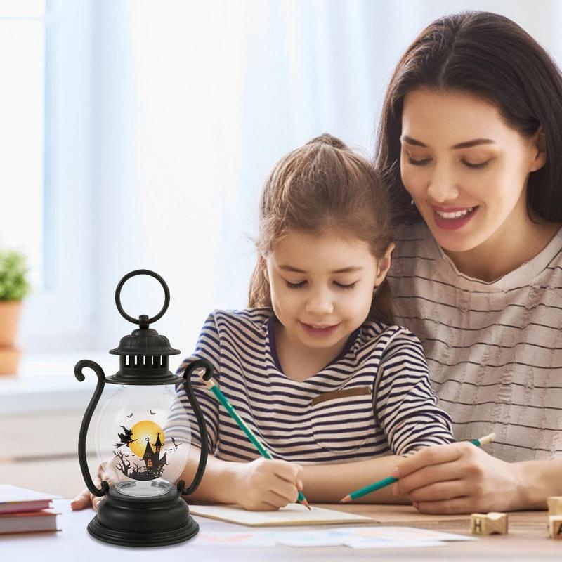 Description Picture 6 of itemHalloween Decorations Retro Kerosene Lamp Halloween Hanging Ornaments Small Oil Lamp Lantern Christmas Crafts Christmas Things