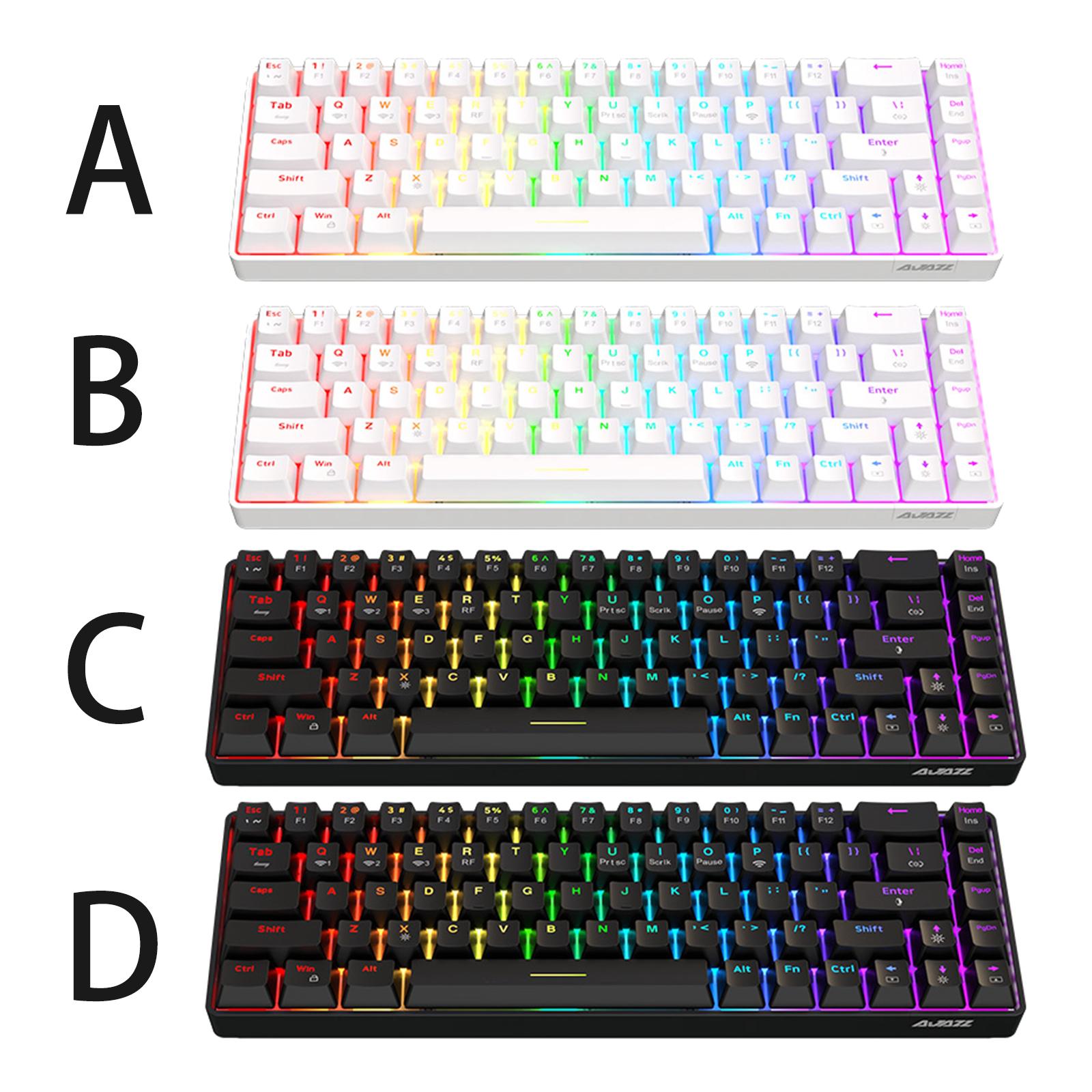 langtu membrane gaming keyboard led backlit quiet keyboard for office