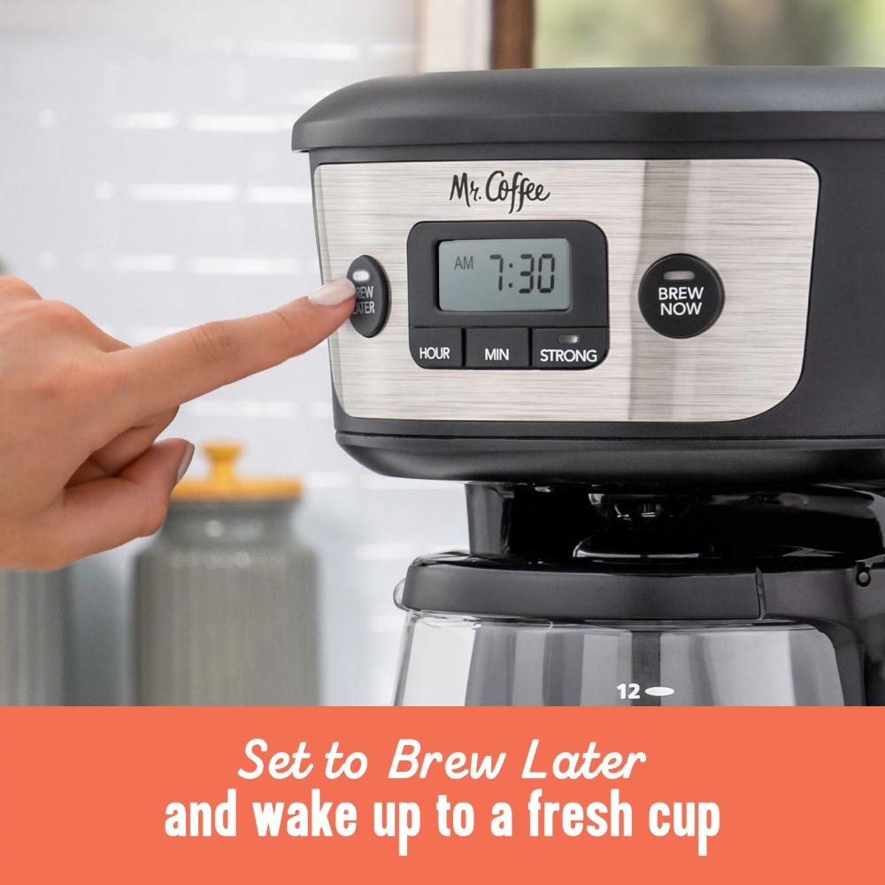 Title 5, Mr. Coffee® 12-Cup Programmable Coffee Maker wi...