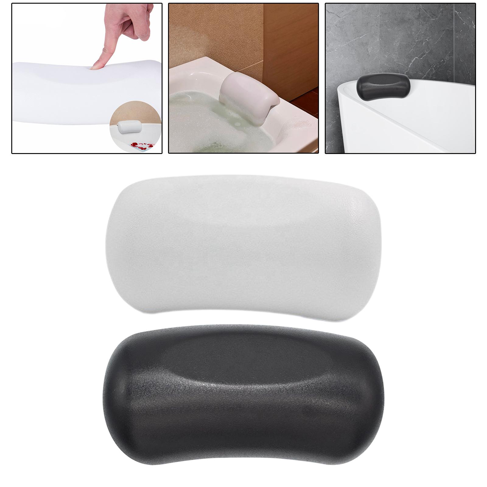 Soft Bathtub Headrest Neck Relax Cushion EVA Neck and Back Support Bathtub Cushion for Massage Tub Bathroom Hotel Home Lovers