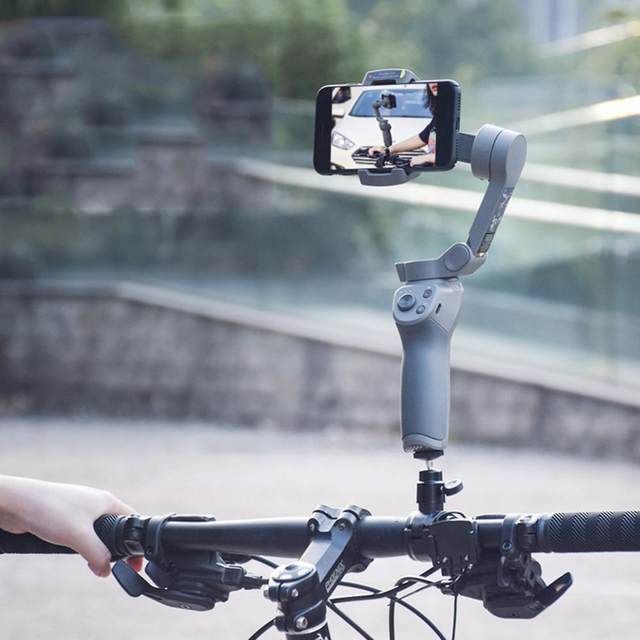 Bike Phone Holder Bicycle Mobile Cellphone Holder Gimbal Camera