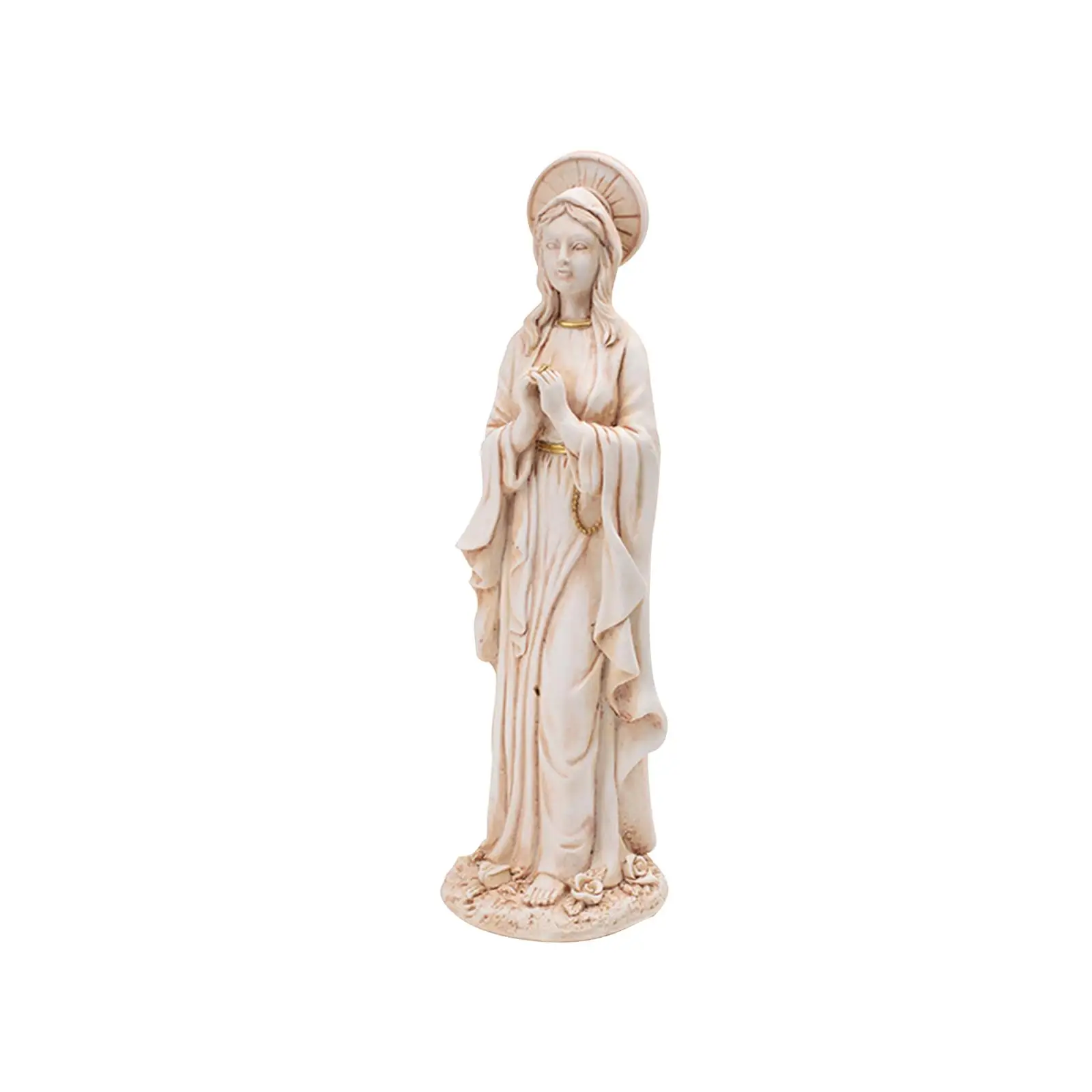 Virgin Mother Mary Statue Christian Decorative for Wedding Home Collectible