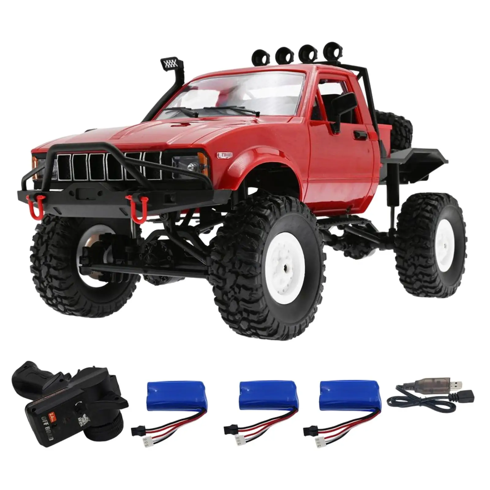 1/16 Scale RC Truck C14 Rock Crawler 4WD  4CH for WPL Racing Vehicle
