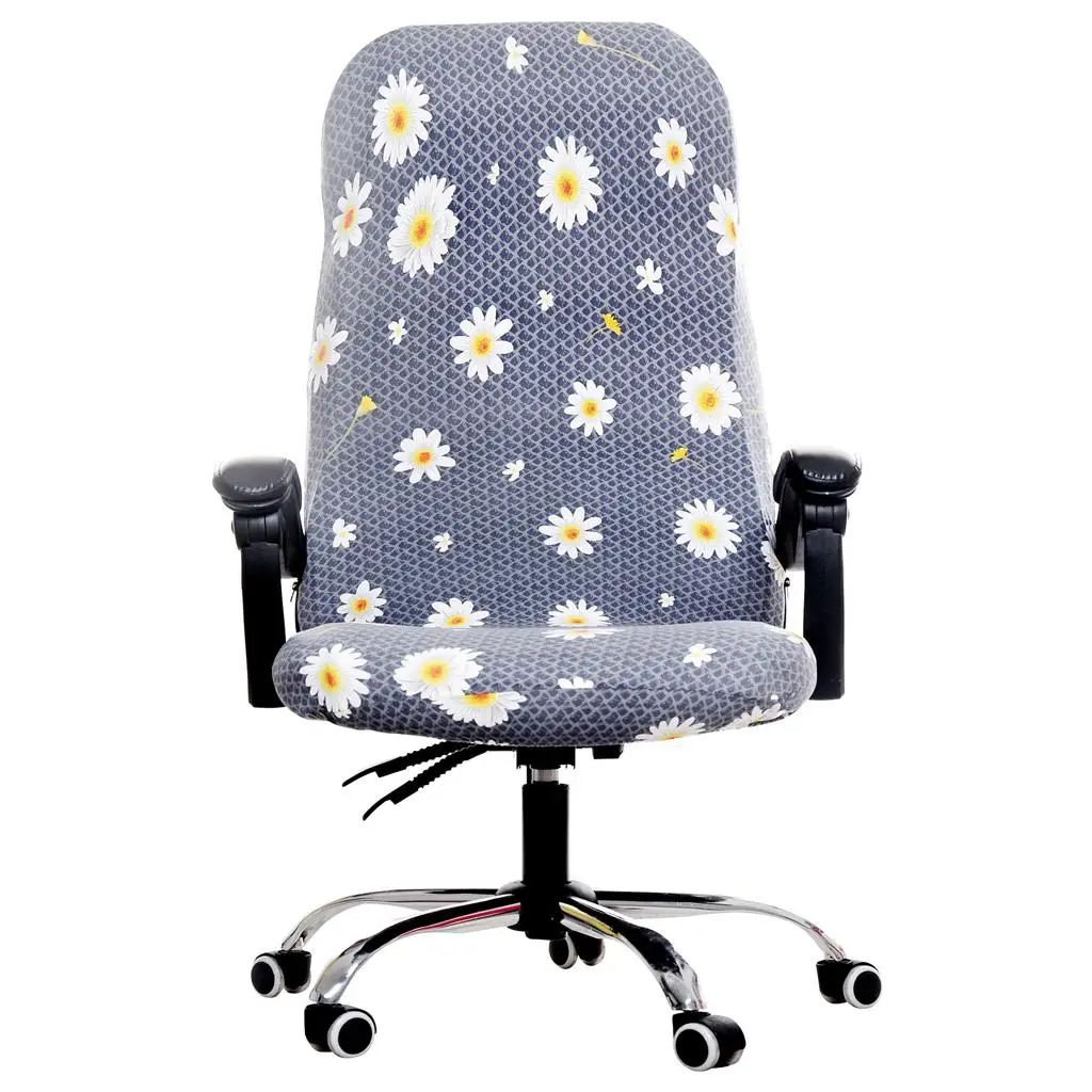 Floral    Slip Cover, Fits Rotate & Stand Kinds, Elastic Stretch 