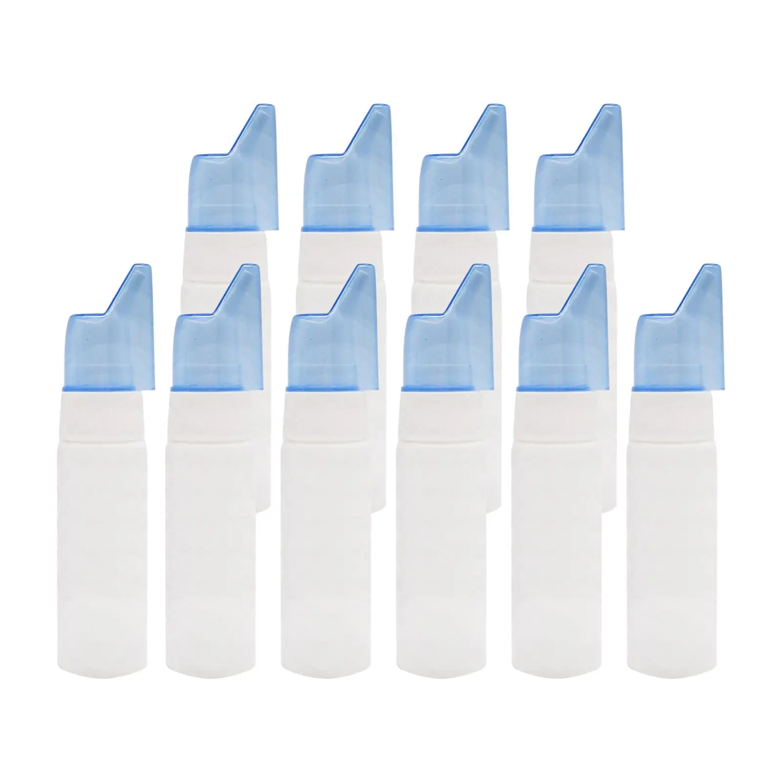 10x 70ml Empty Spray Neti Pot Multipurpose for Women Men Empty Bottles Nasal Cleaner Nasal Wash Bottle Comfortable to Use