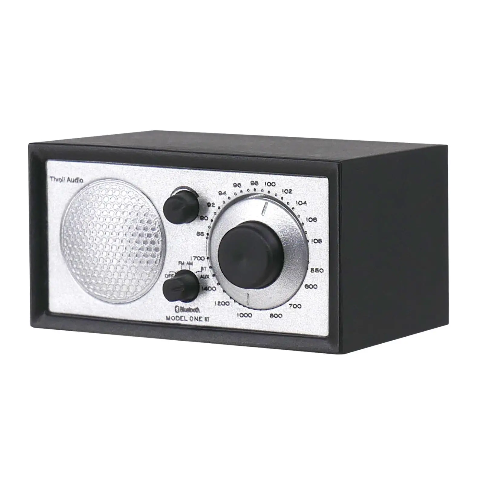 1/6 Dollhouse Radio Home Decoration Accessories Photo Props Miniature Radio Model for Study Bedroom Living Room Decoration
