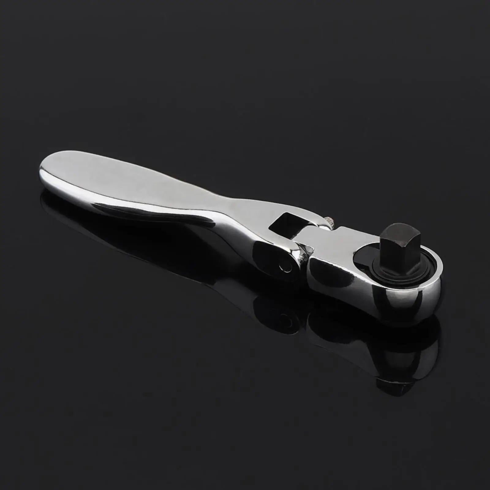 Lightweight Mini Ratchet Wrench Flexible Drive Bit Ratchet Socket Batch Head wrench for Industrial Plumbing Construction