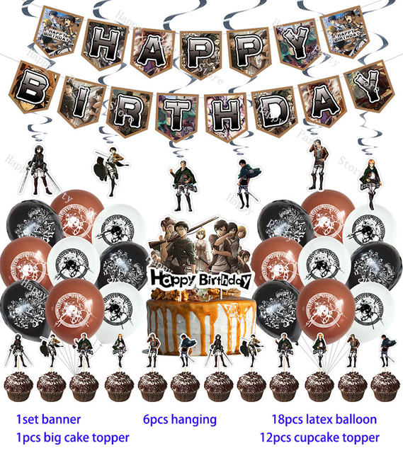 Decorazioni Compleanno Brawl Stars - 32 Pezzi Con Palloncini, Striscione E Cake Topper - Tema Cartone Animato - Foto 11