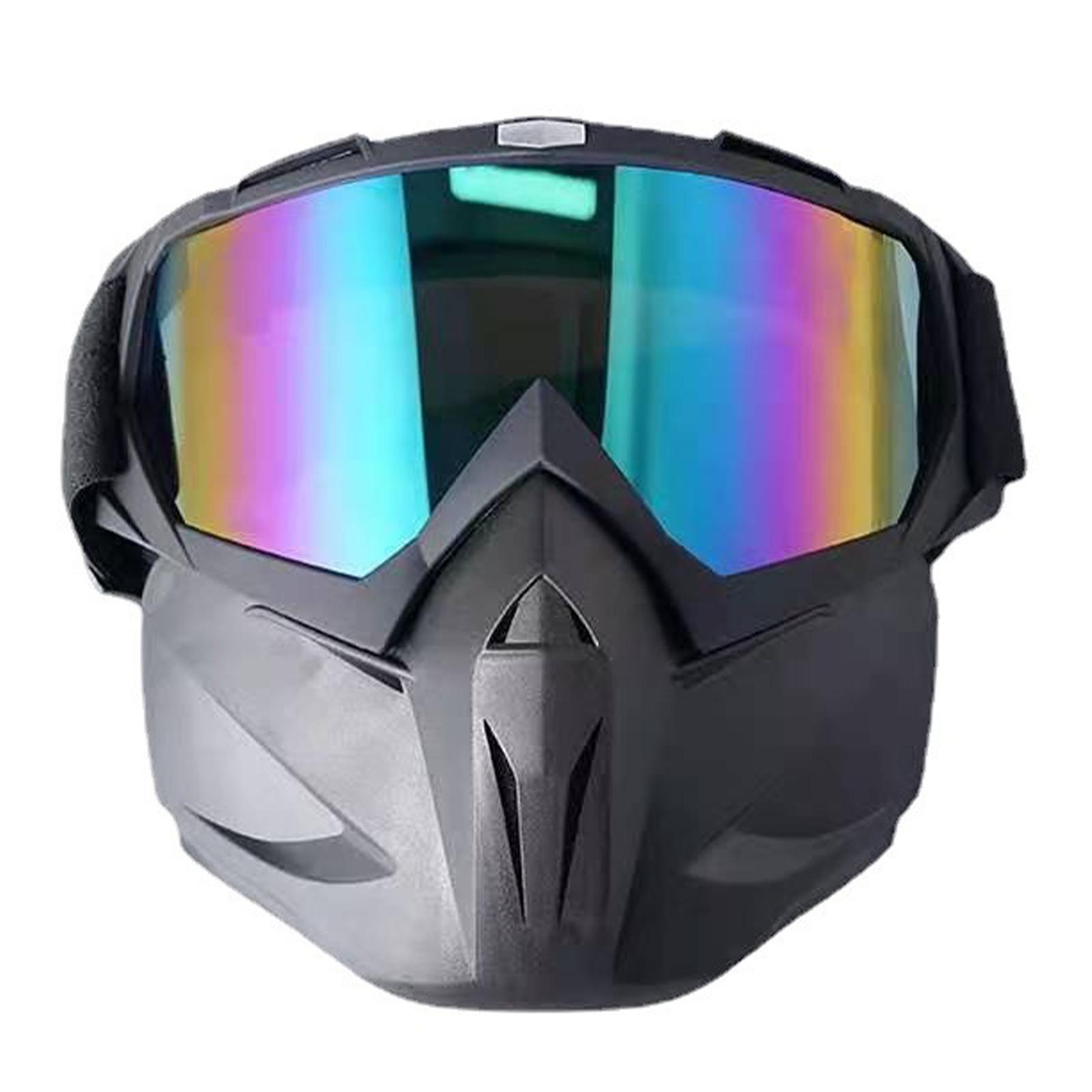 Motorcycle Goggles   Riding Goggles with Detachable  Motocross