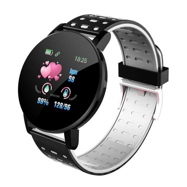 pressione sanguigna smartwatch rotondo