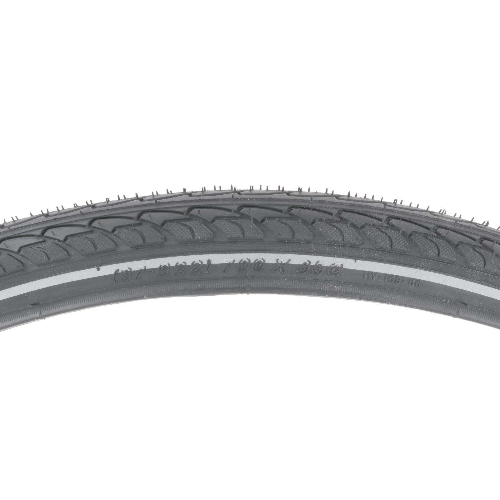 Mountain Bike Tire 700-35C Thickened Reduce A Drag Portable Balance Lasting Replaceable Bicycle Outer Tyre for Bicycle Cycling