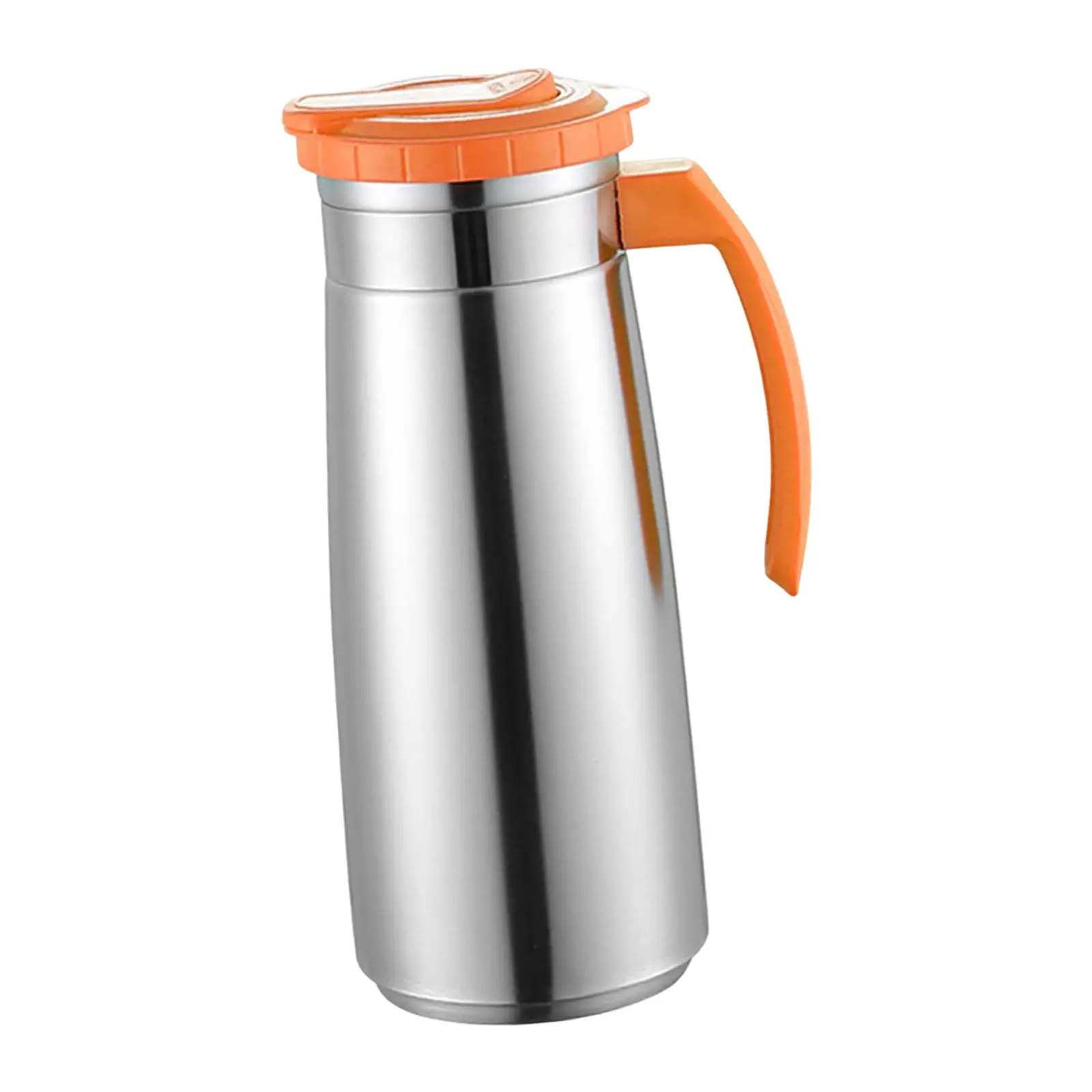 Stainless Steel Jug Carafes Sealed Lid Teapot Kettle Cold Water Kettle for Barbecue Fridge Picnic Holiday Home