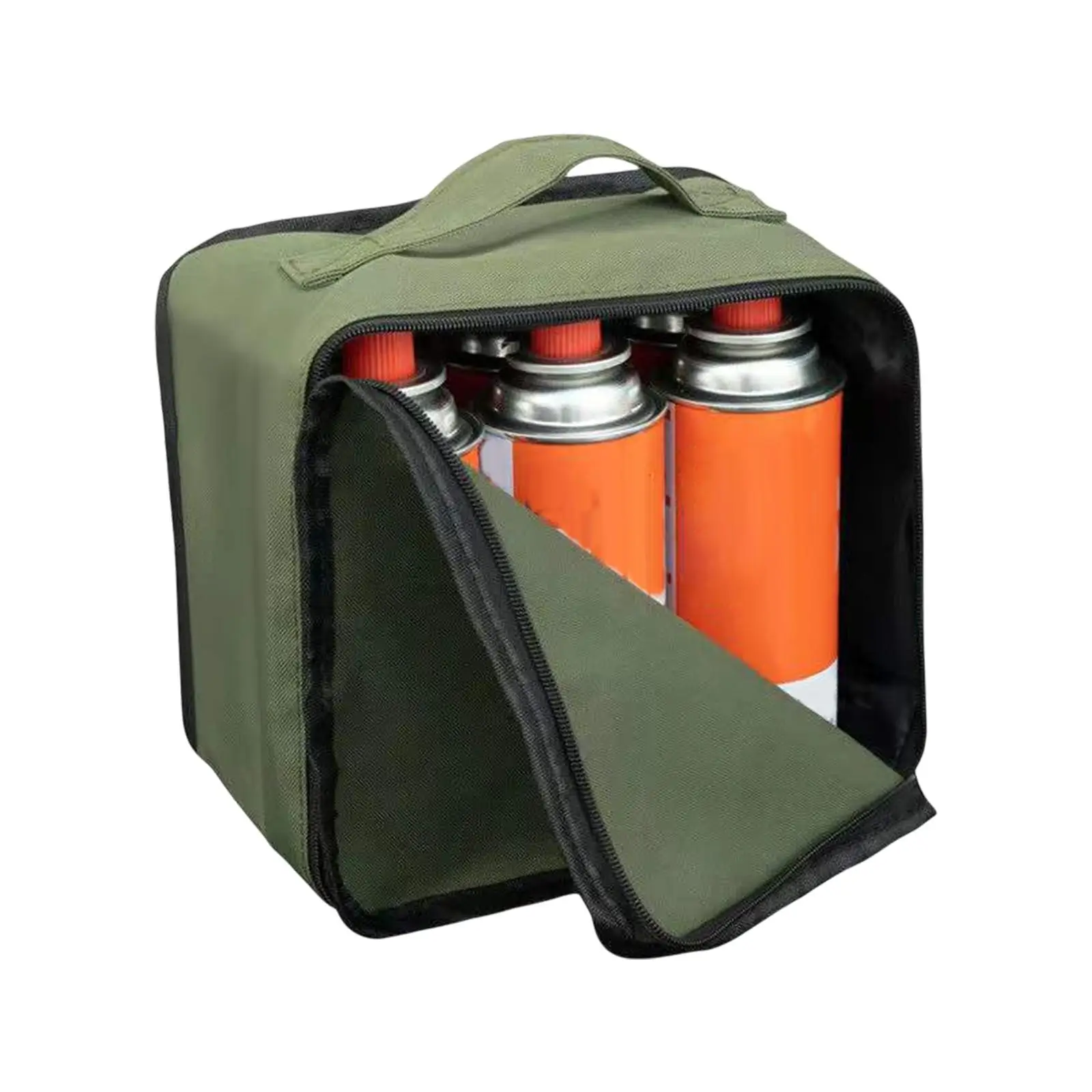 Gas Tank Storage Bags Large Capacity Easy to Carry Convenient Wear Resistant Durable Gas Canister Bag for Camping Kitchen Travel